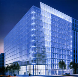 New office buildings in Washington DC